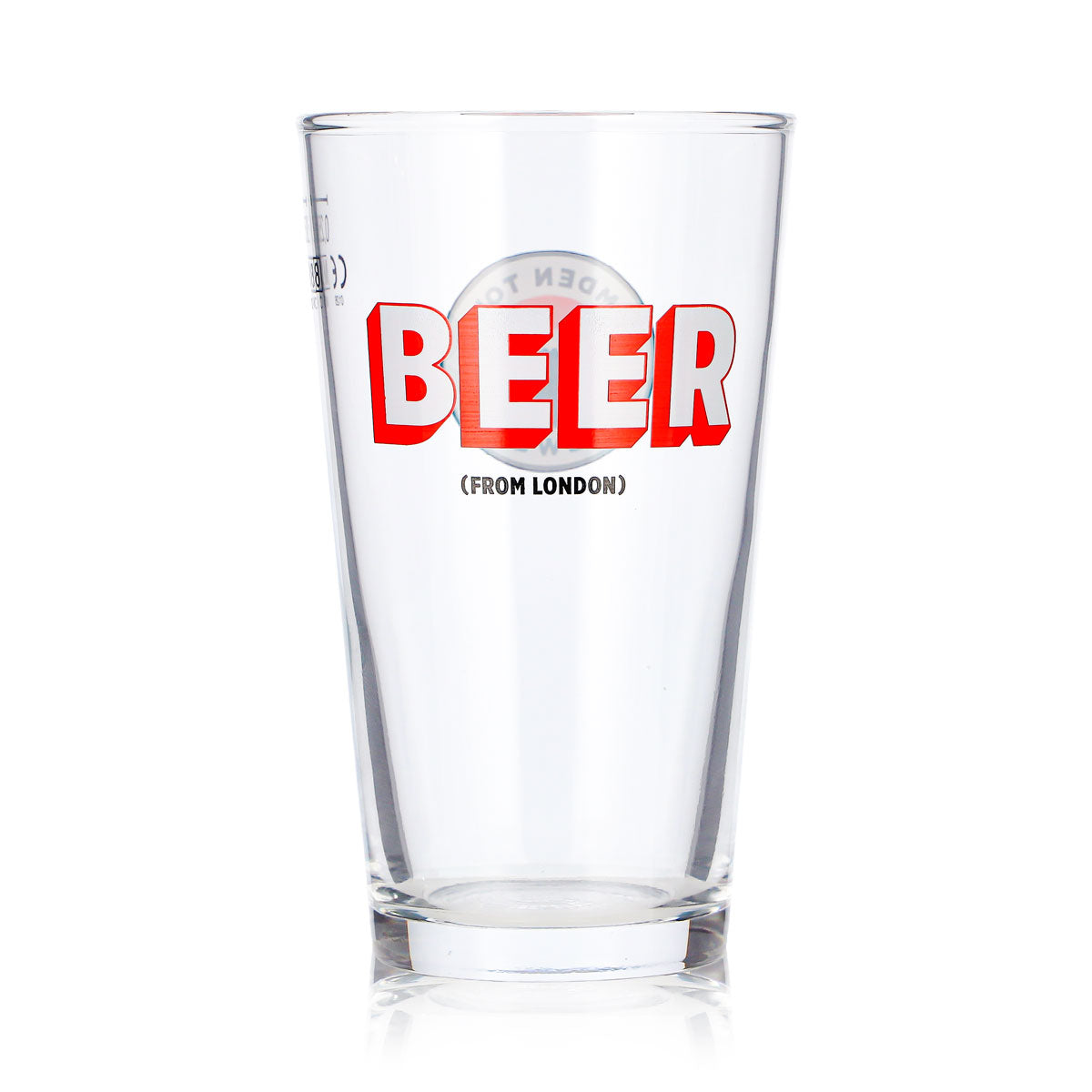 6x Camden Town Brewery Bier Glas 0,25l Willi Becher Beer (From London) (6er Set) – Ansicht 5