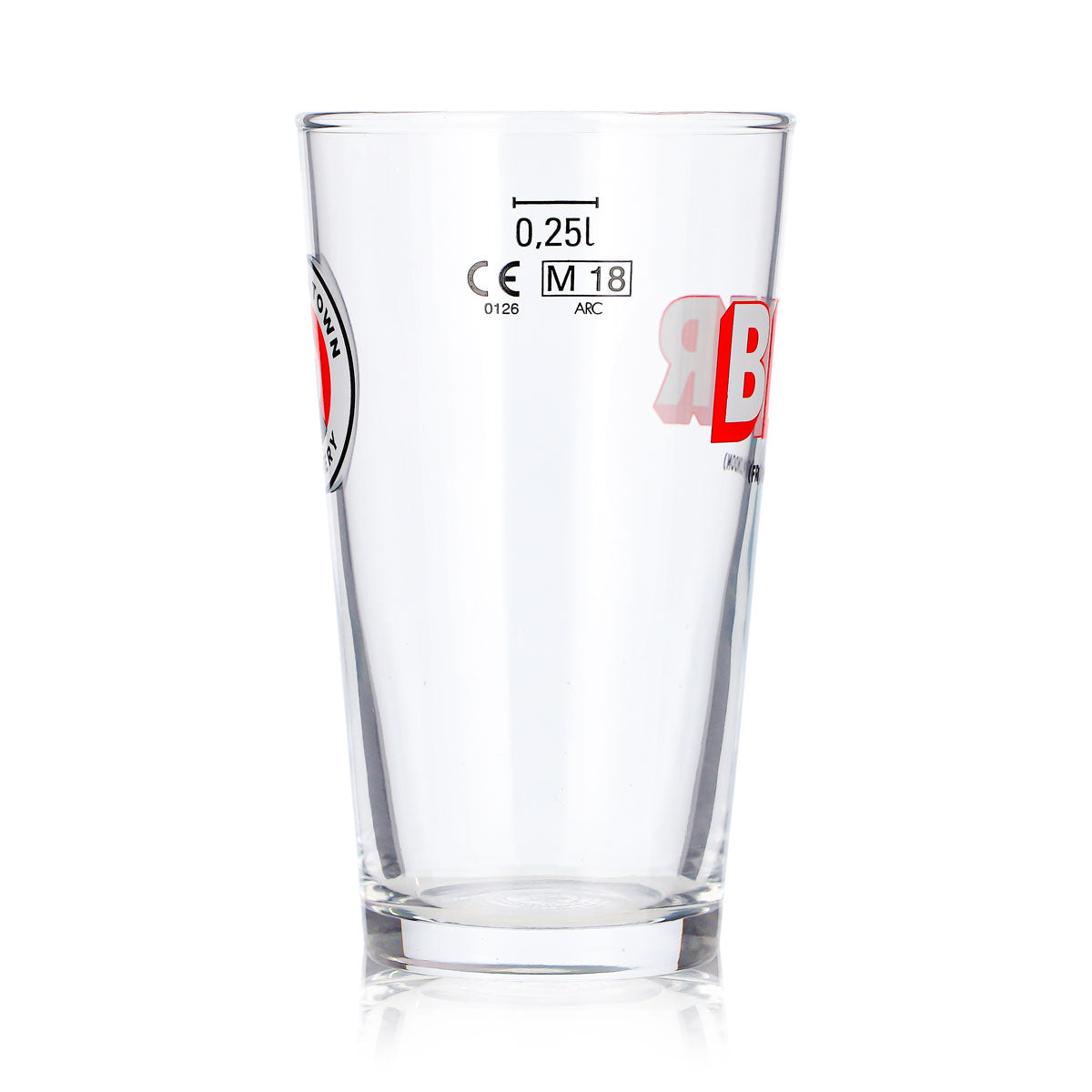 6x Camden Town Brewery Bier Glas 0,25l Willi Becher Beer (From London) (6er Set) – Ansicht 6