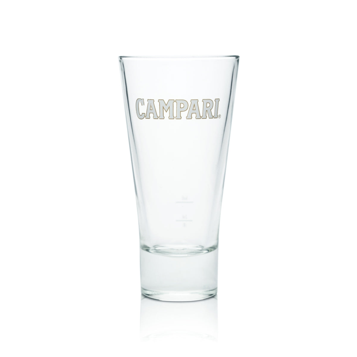 6x Campari Glas 0,35l Tumbler V-Form Becher Gläser Longdrink Spritz Gastro Eiche – Ansicht 2