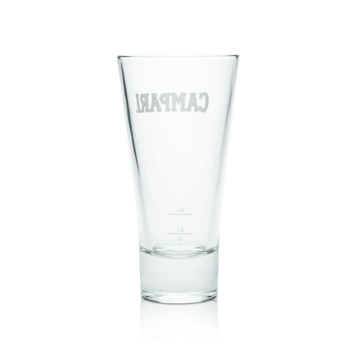6x Campari Glas 0,35l Tumbler V-Form Becher Gläser Longdrink Spritz Gastro Eiche – Ansicht 3