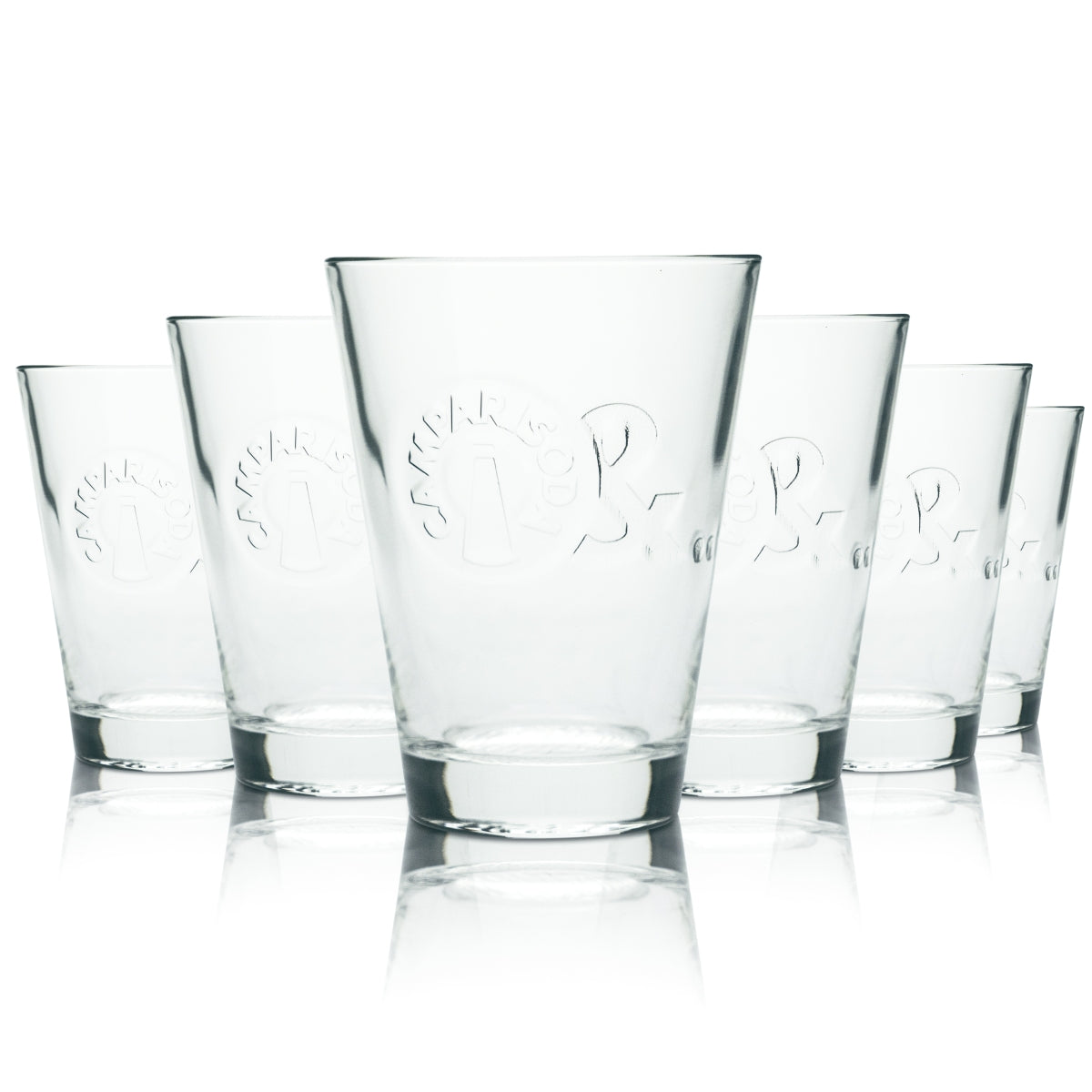 6x Campari Glas 0,36l Tumbler Gläser Camparisoda Longdrink Aperitif Spritz Italy