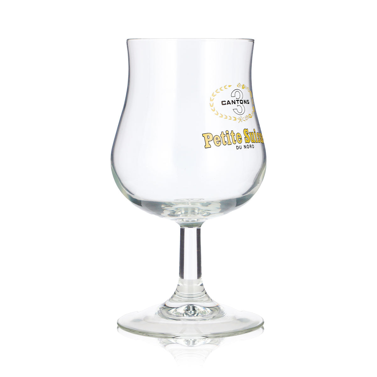 6x Canton 3 Petite Suisse Bier Glas 0,37l Tulpe Kelch Du Nord Gelber (6er Set) – Ansicht 4
