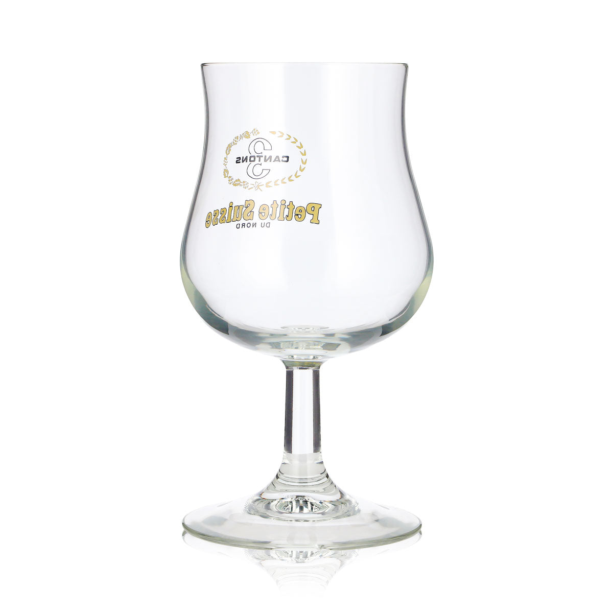6x Canton 3 Petite Suisse Bier Glas 0,37l Tulpe Kelch Du Nord Gelber (6er Set) – Ansicht 5