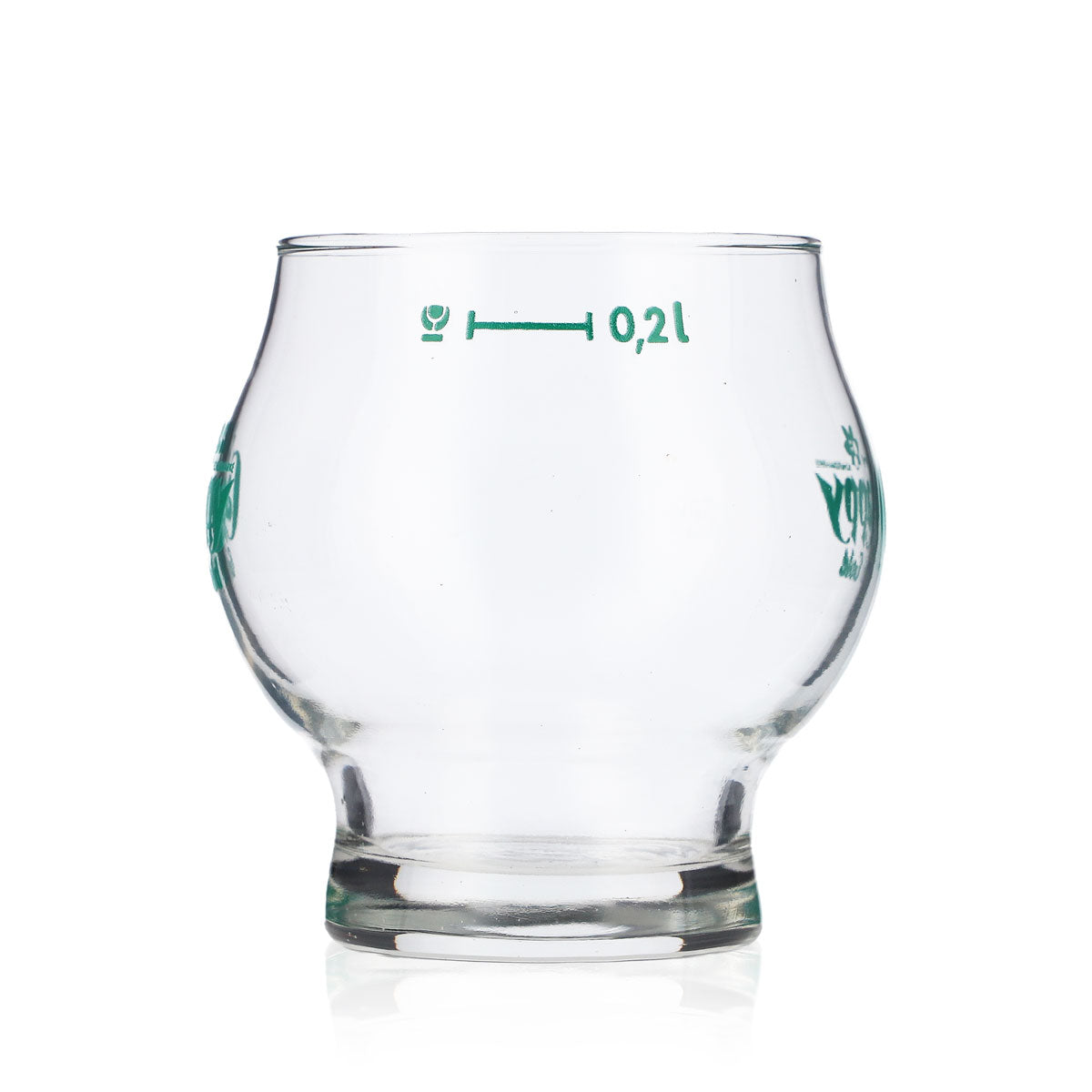 6x Cappy Saft Glas Gläser Saftgläser Fruchtgläser 0,2l Becher rund bauch – Ansicht 5