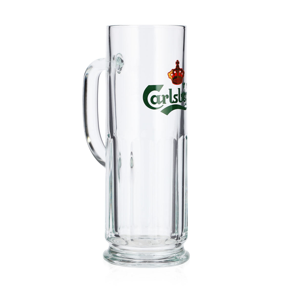 6x Carlsberg Bier Glas 0,3l Krug Relief Sahm – Ansicht 3