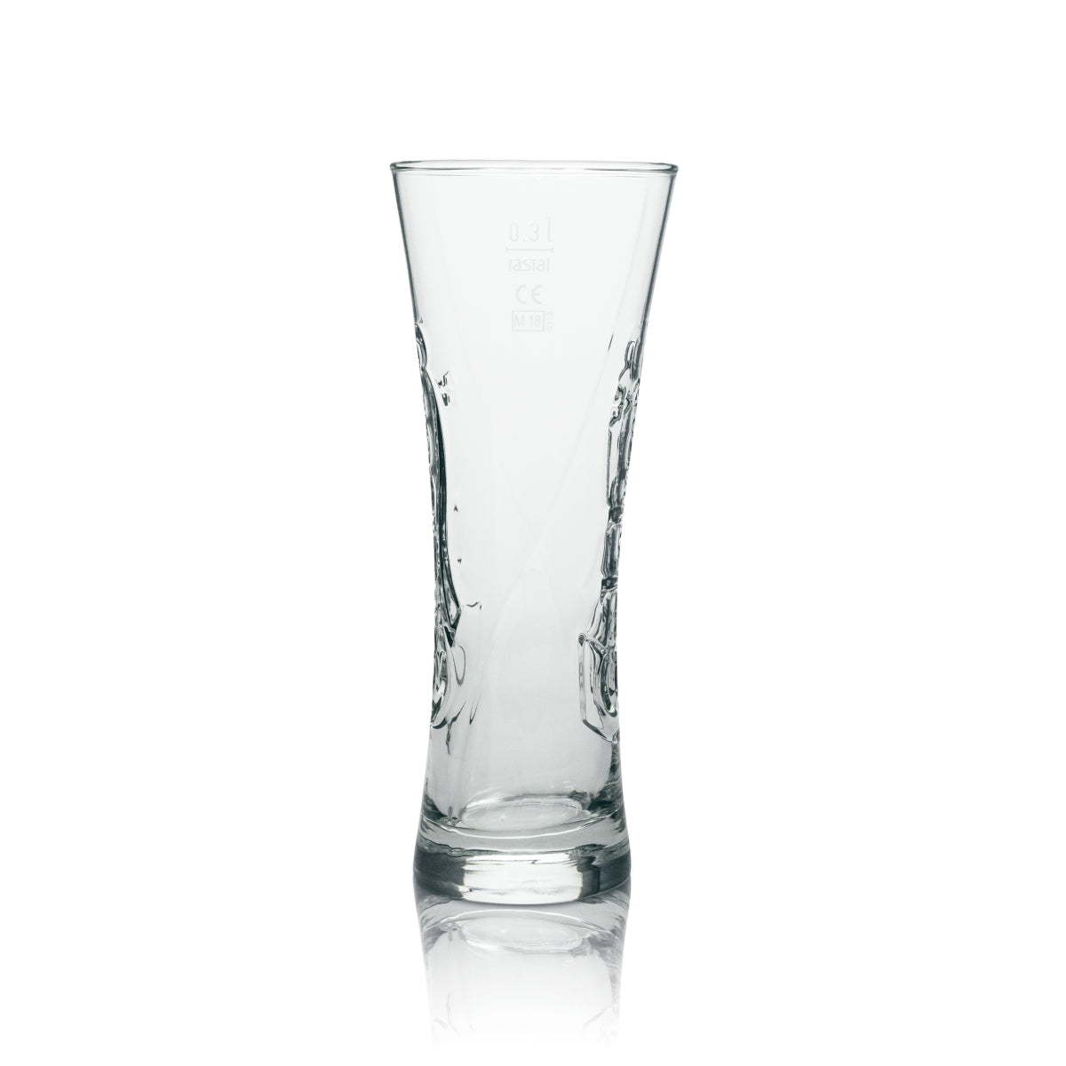 6x Carlsberg Bier Glas Tulpe Relief 300ml – Ansicht 4