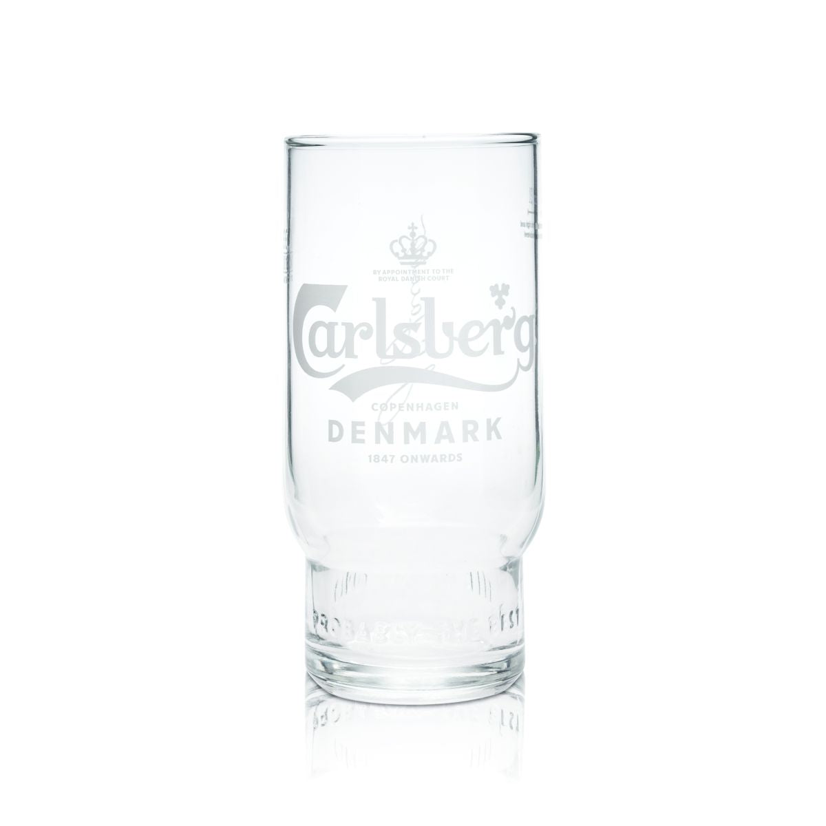 6x Carlsberg Bierglas 0,3l Pokalglas Pilstulpe Brauerei Dänemark International – Ansicht 2