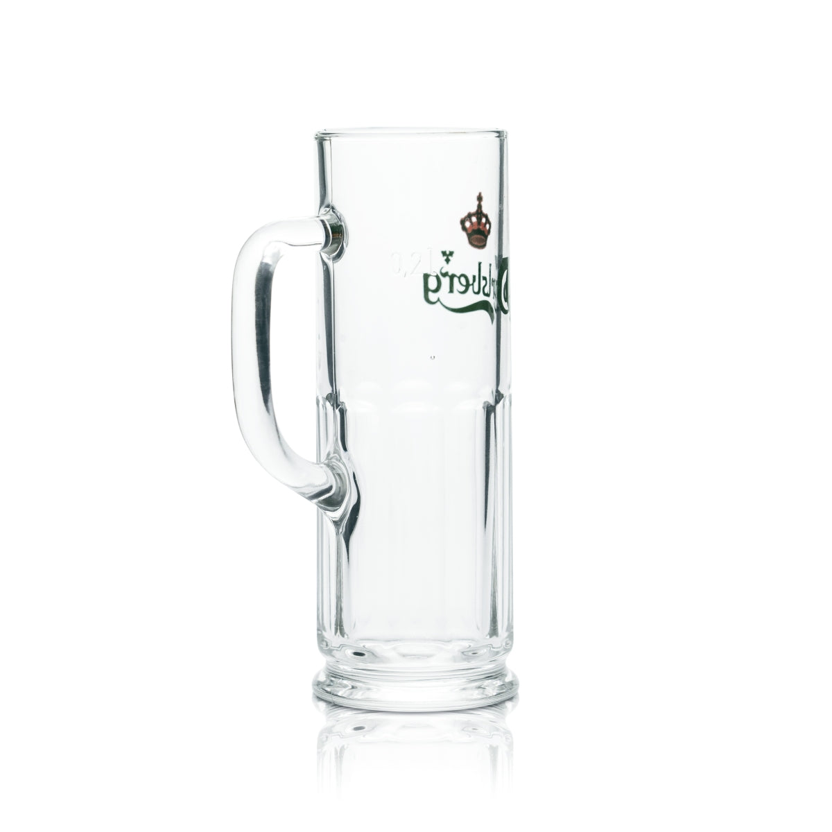 6x Carlsberg Glas 0,2l Bier Gläser Kontur Krug Humpen Seidel Brauerei Pilsener – Ansicht 3