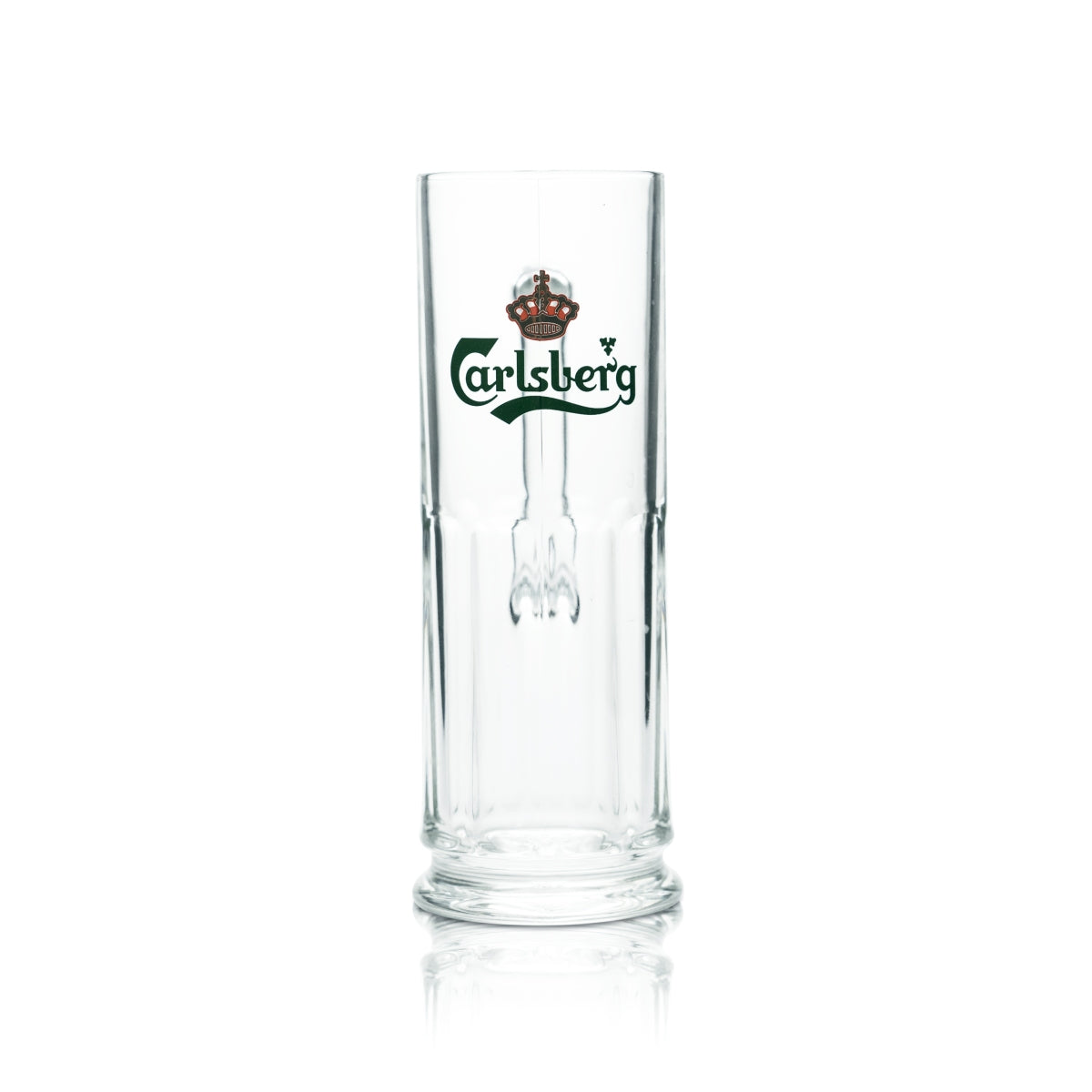 6x Carlsberg Glas 0,4l Kontur Bier Gläser Krug Humpen Seidel Pilsener Brauerei – Ansicht 2