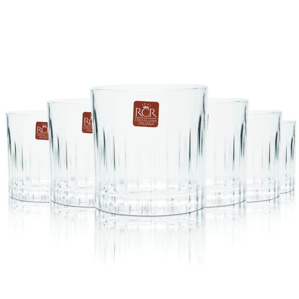6x Carpano Glas 0,31l Timeless Tumbler Gläser Set Longdrinkglas Cocktailglas