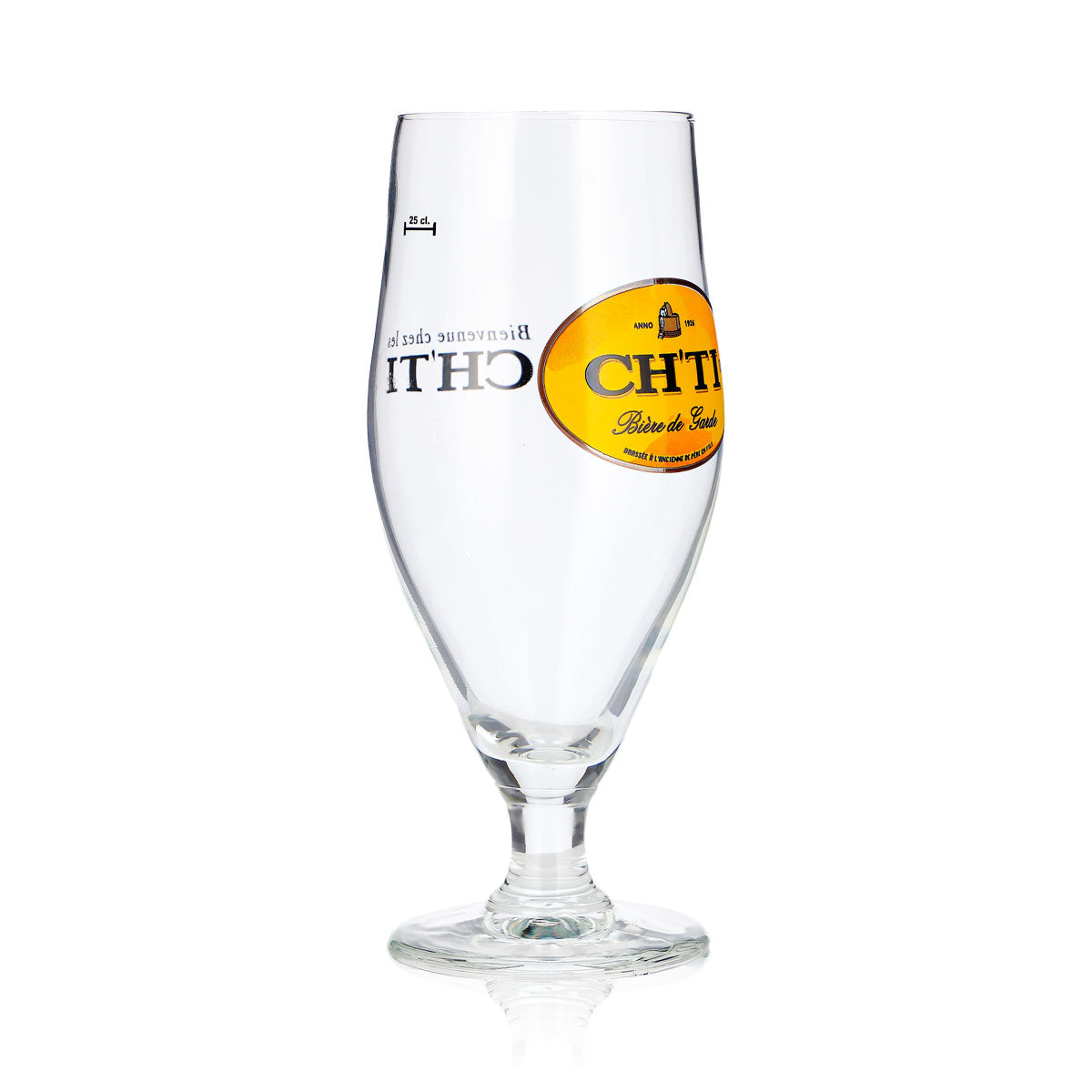6x CH TI Bier Glas 0,25l Pokalgläser Biergläser Bière de Garde (6er Set) – Ansicht 4