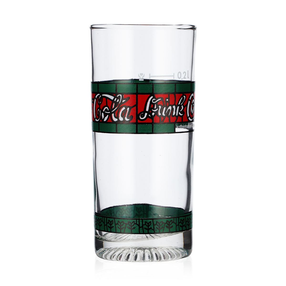 6x Coca Cola Glas 0,2l Limonadenglas Tiffany Retro Edition Version 2 – Ansicht 4
