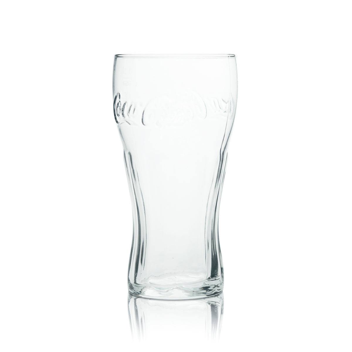 6x Coca Cola Glas 0,5l Kontur Softdrink Limo Becher Gläser Gastro Kneipe Bistro – Ansicht 4