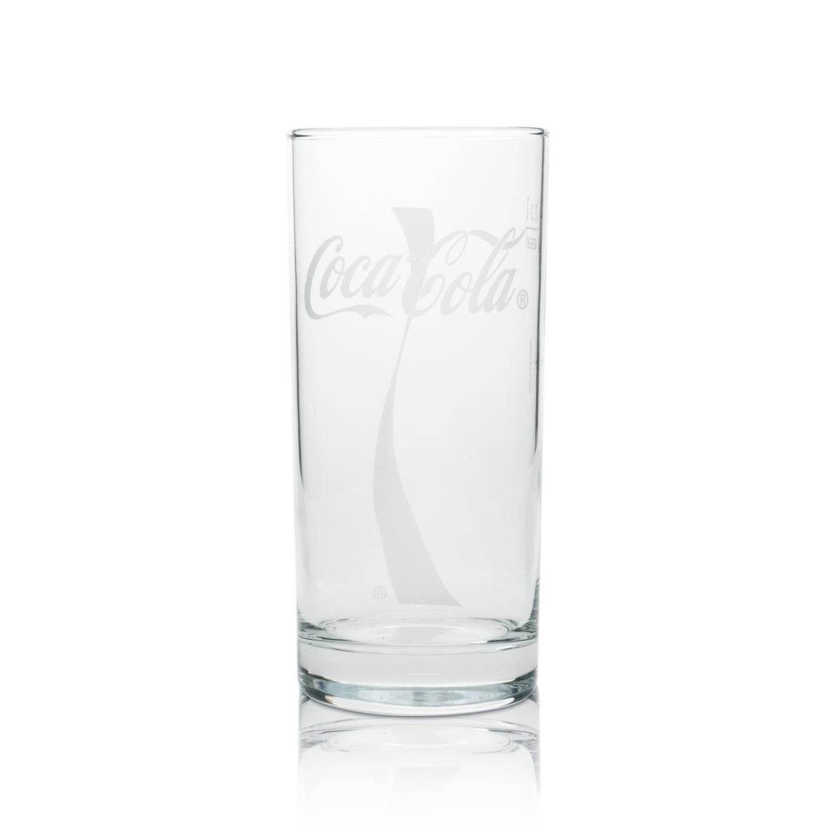 6x Coca Cola Softdrinks Glas 0,3l Longdrink Glas Wave – Ansicht 2