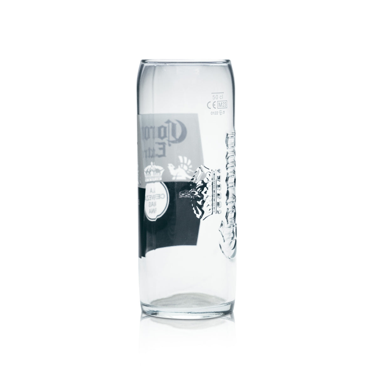 6x Corona Bierglas 0,5l Gläser Set - edles Kontur-Relief geeicht für Gastronomie – Ansicht 6