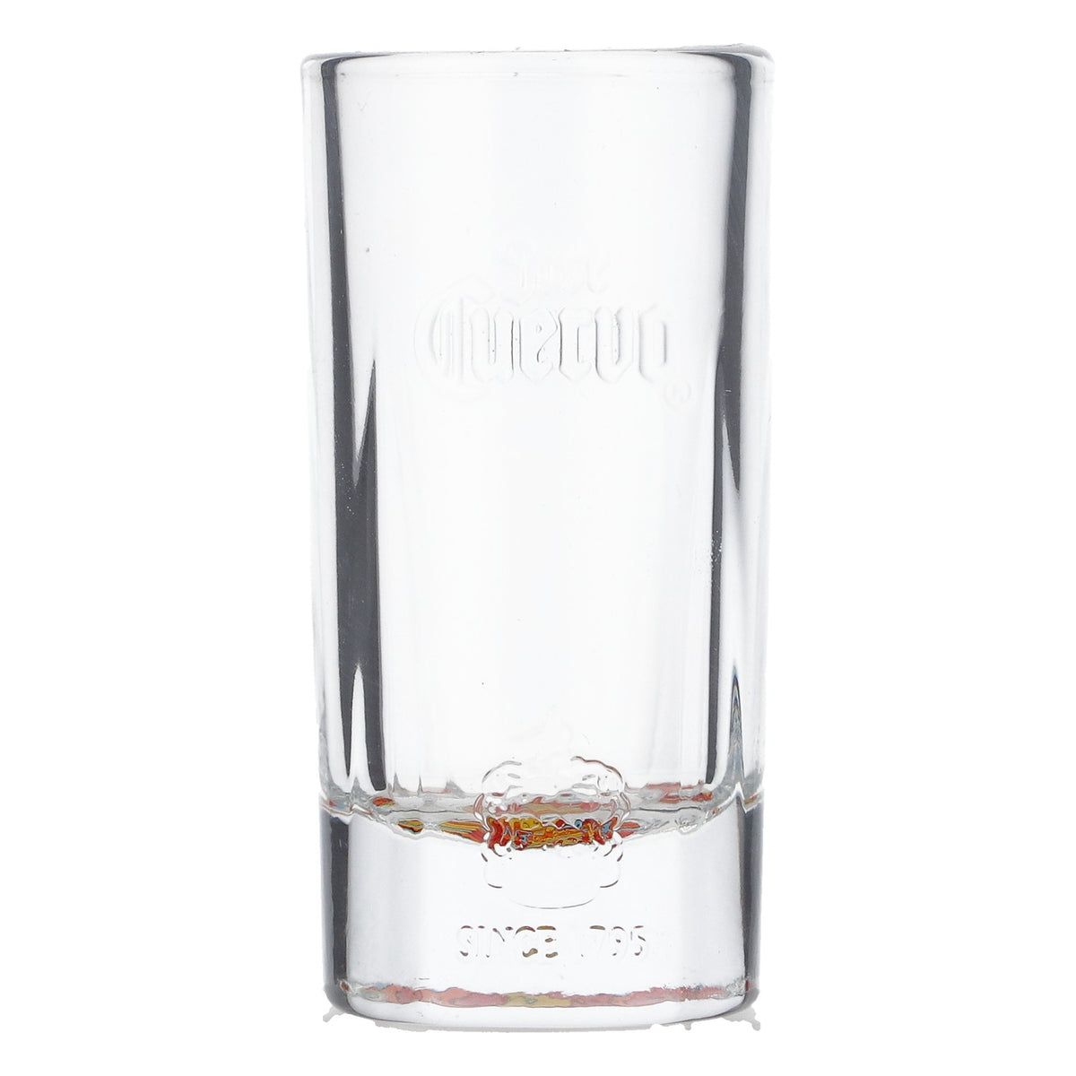 6x Cuervo Jose Tequila Glas Stamper 4cl Shotgllas Bunter Boden Wiva – Ansicht 2