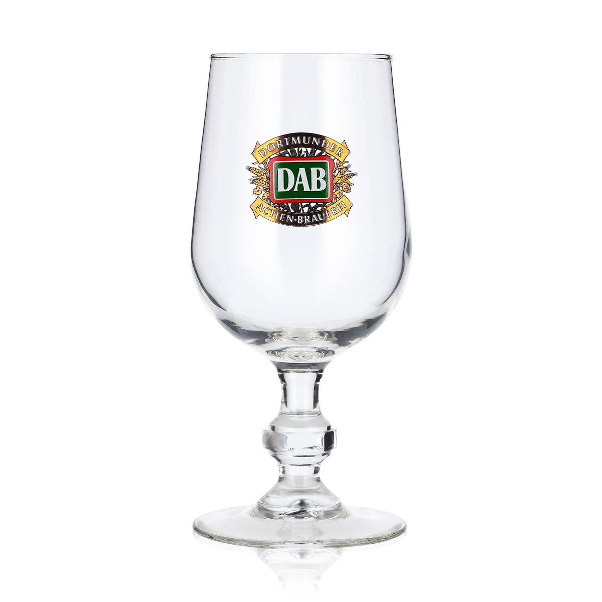 6x DAB - Dortmunder Aktien Brauerei Bier Glas 0,33l Pokal altes Logo – Ansicht 2