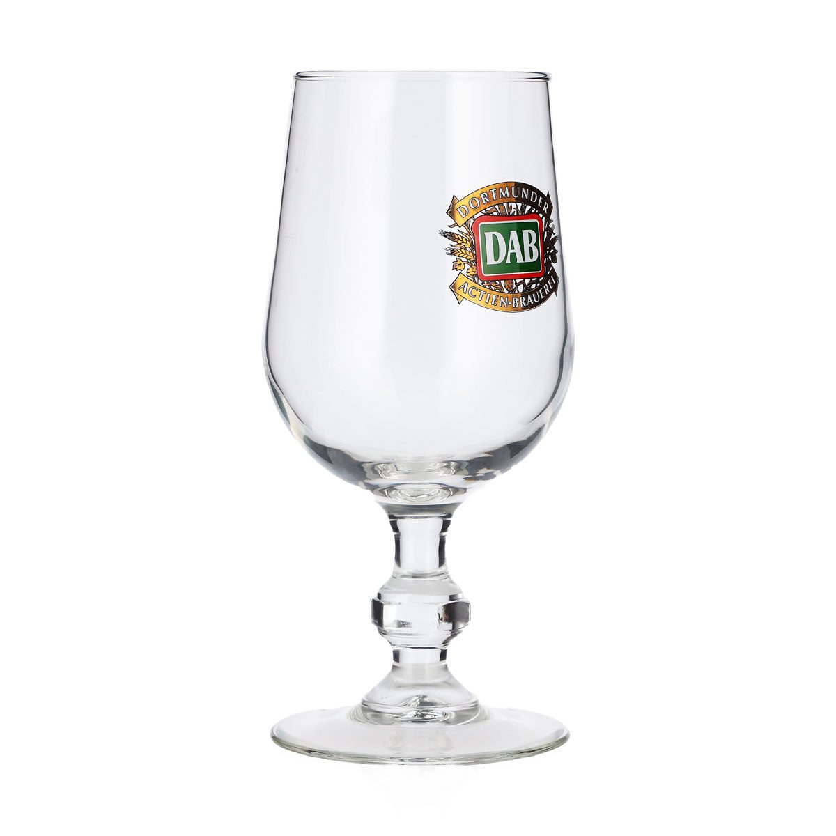 6x DAB - Dortmunder Aktien Brauerei Bier Glas 0,33l Pokal altes Logo – Ansicht 3