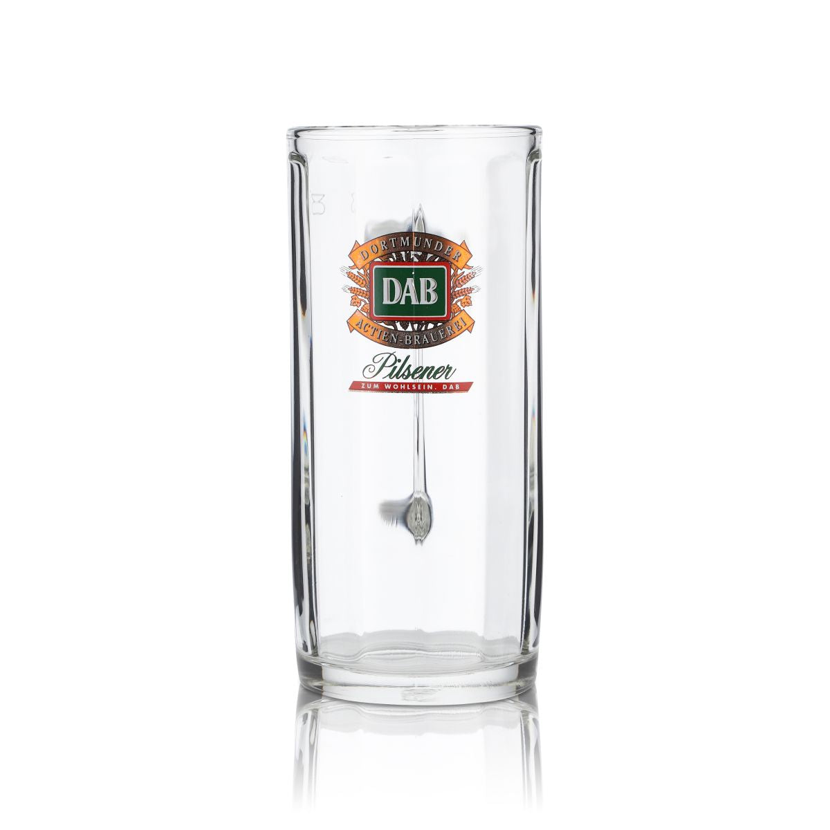 6x DAB Glas Dortmunder Aktien Brauerei 0,3l Bierkrug Pilsener Gläser Set – Ansicht 2
