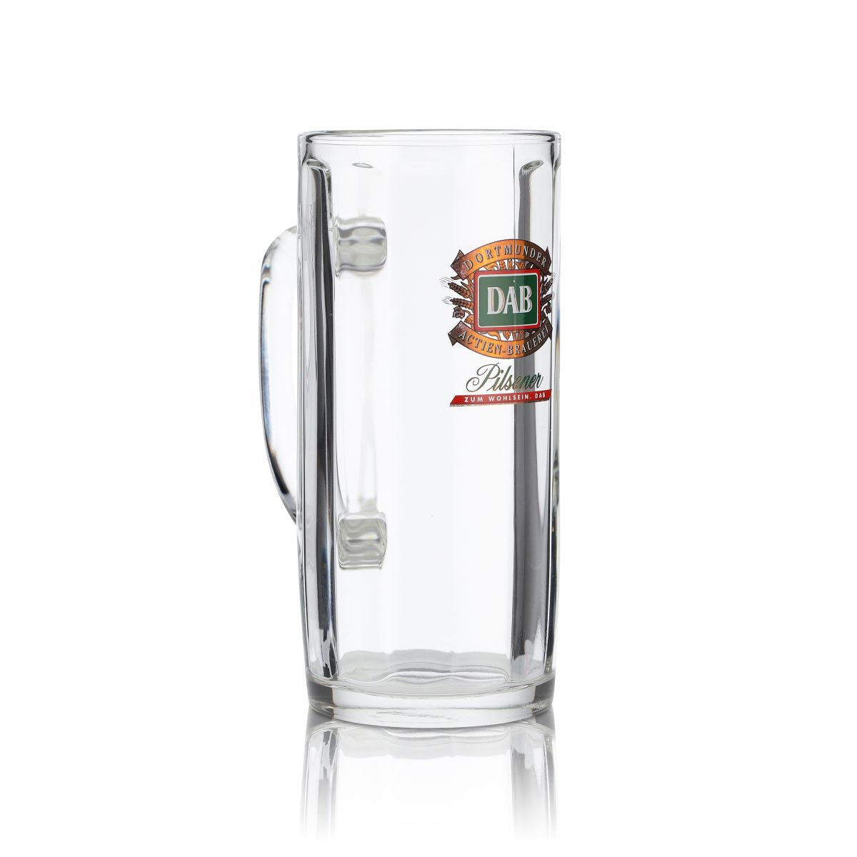 6x DAB Glas Dortmunder Aktien Brauerei 0,3l Bierkrug Pilsener Gläser Set – Ansicht 3