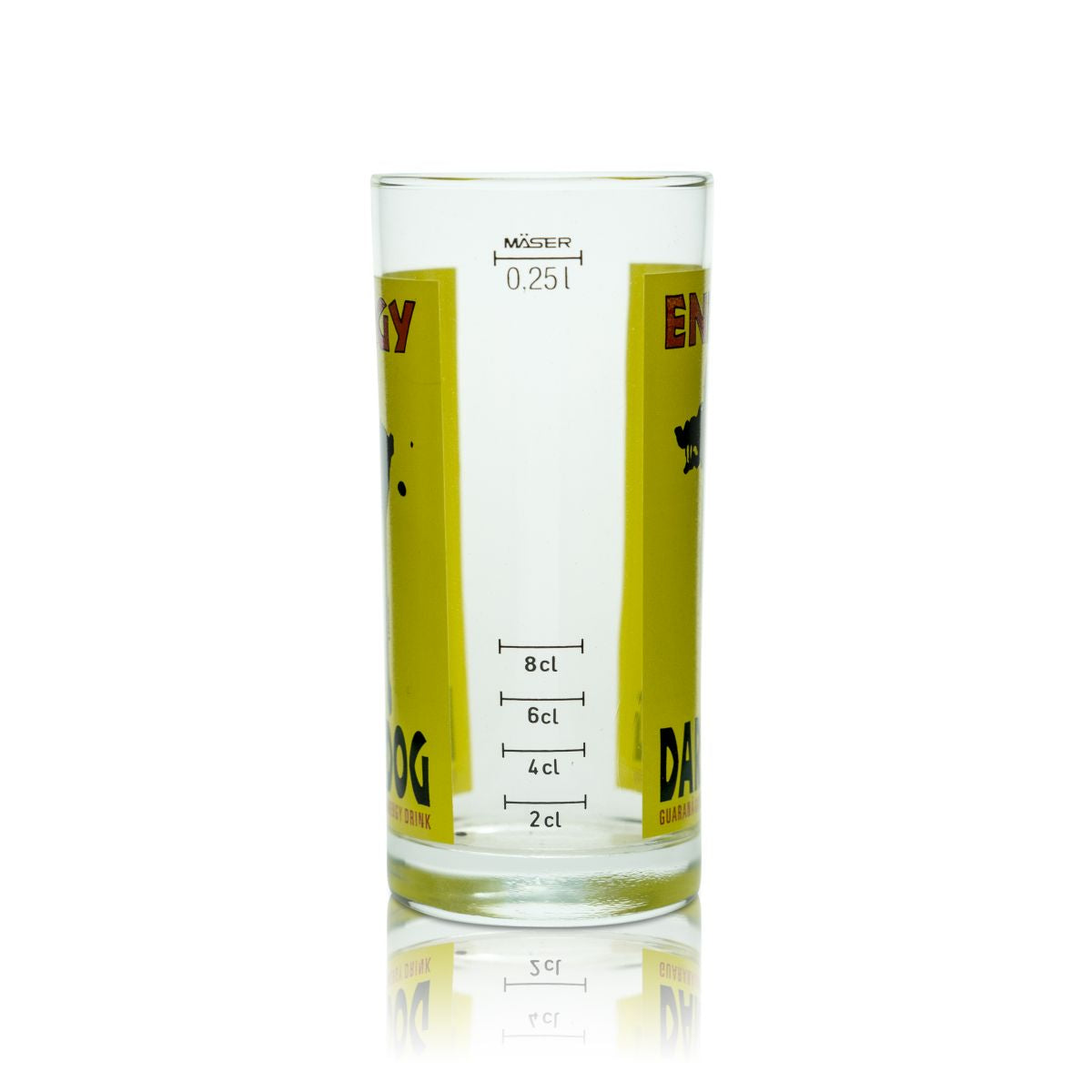 6x Dark Dog Glas 0,25l Bechergläser Longdrinkgläser Trinkgläser Energy Drink – Ansicht 3