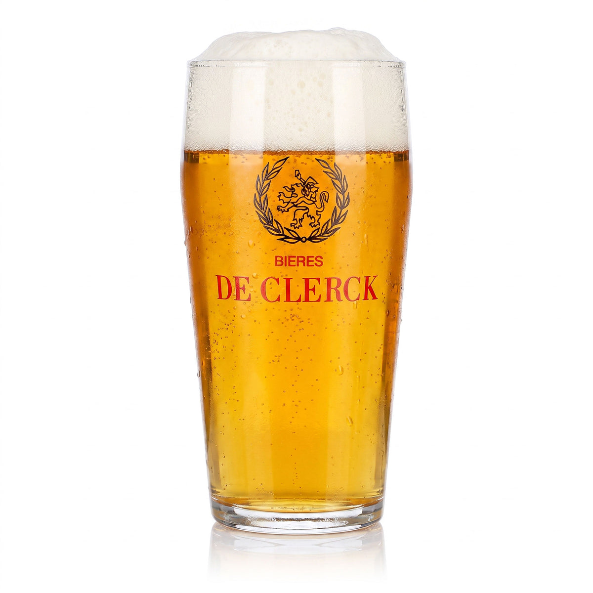 6x De Clerck Bier Glas Becher 0,33l Bierglas Willibecher Bierkrug (6er Set) – Ansicht 2