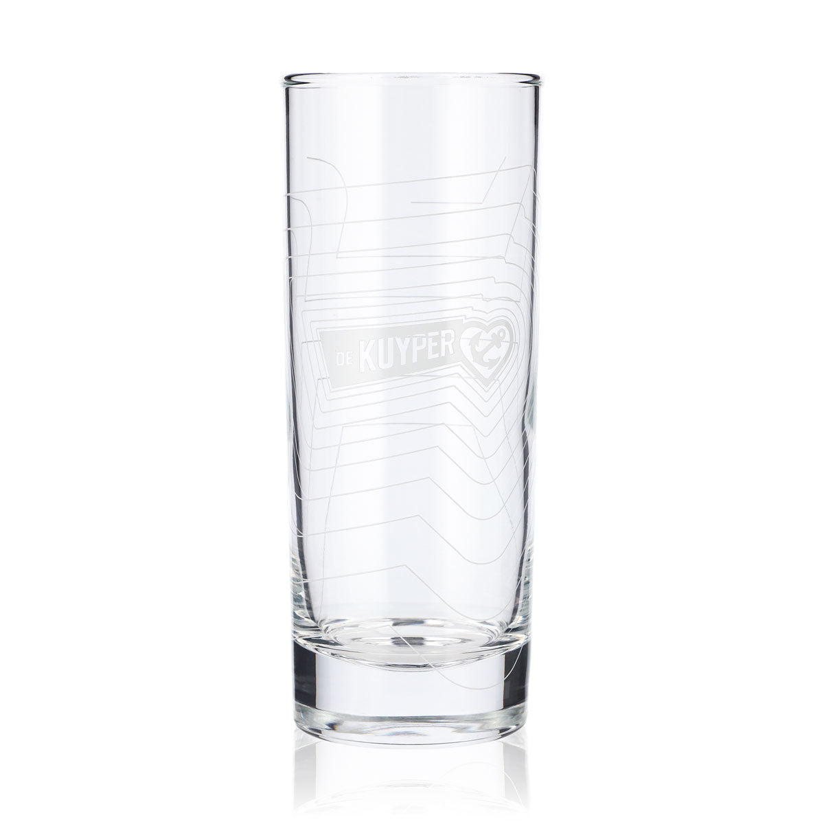 6x De Kuyper Likör Glas 0,33l Longdrinkglas Anker in Herz Arcoroc Islande – Ansicht 2