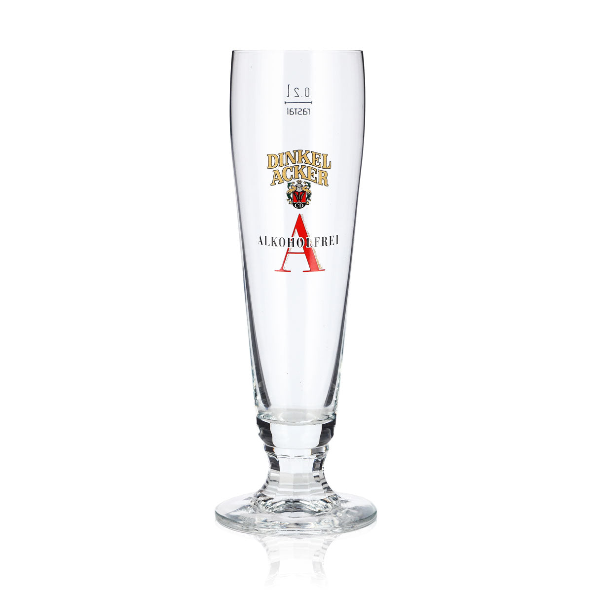 6x Dinkel Acker Bier Glas 0,2l Pokal Alkoholfrei Rastal (6er Set) – Ansicht 2