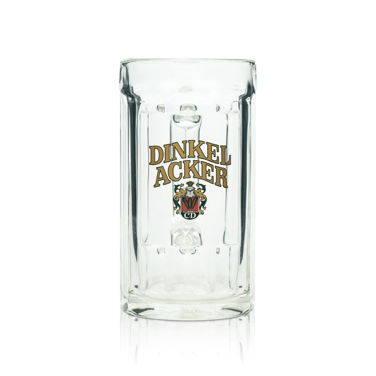 6x Dinkel Acker Bier Glas 0,4l Krug Seidel Henkel Gläser Humpen Krüge Brauerei – Ansicht 2