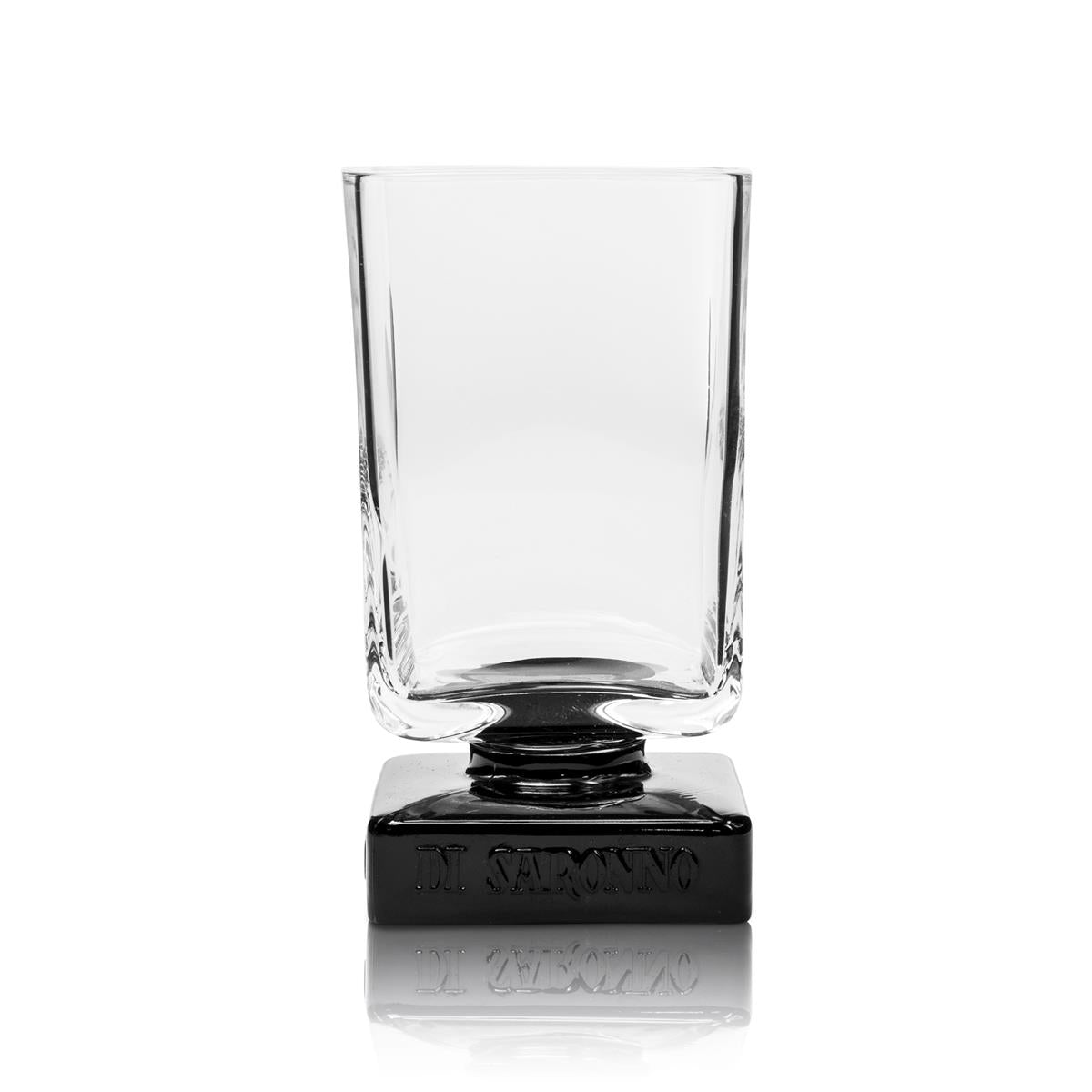 6x Disaronno Glas schwarzer Boden – Ansicht 2