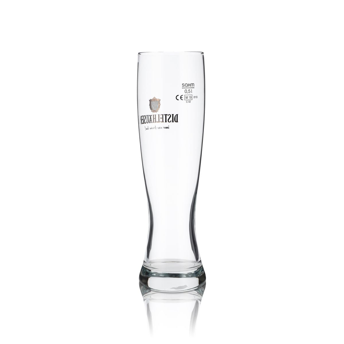 6x Distelhäuser Glas 0,5l Weißbierglas Hefeweizen Gläser Set Brauerei Gastro – Ansicht 3