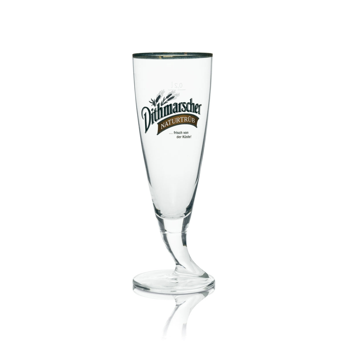 6x Dithmarscher Bier Glas 0,2l Naturtrüb Pokal Ritzenhoff – Ansicht 2