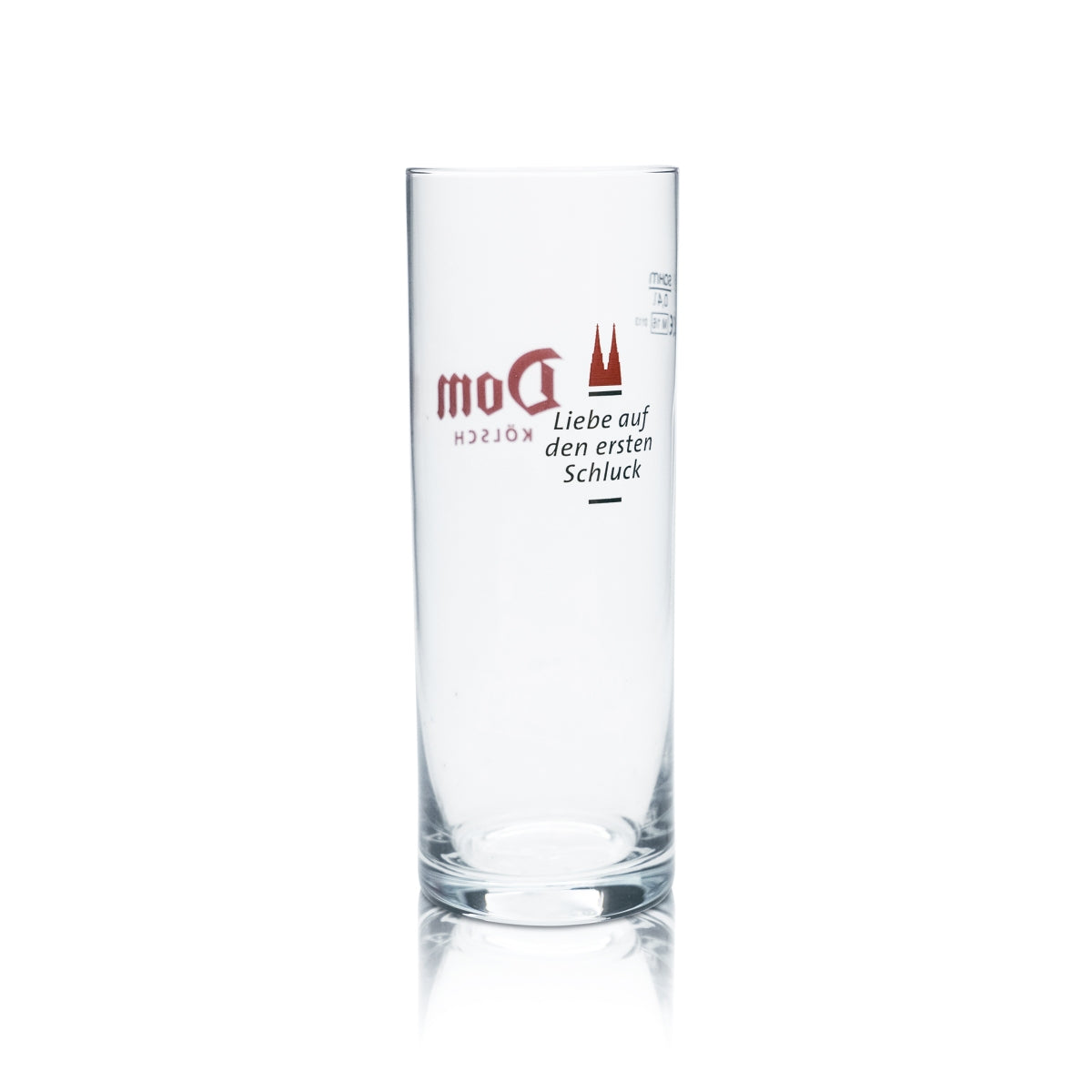 6x Dom Kölsch Glas 0,4l Bier Stange Becher Gläser Brauerei Köln Karneval Köbes – Ansicht 4