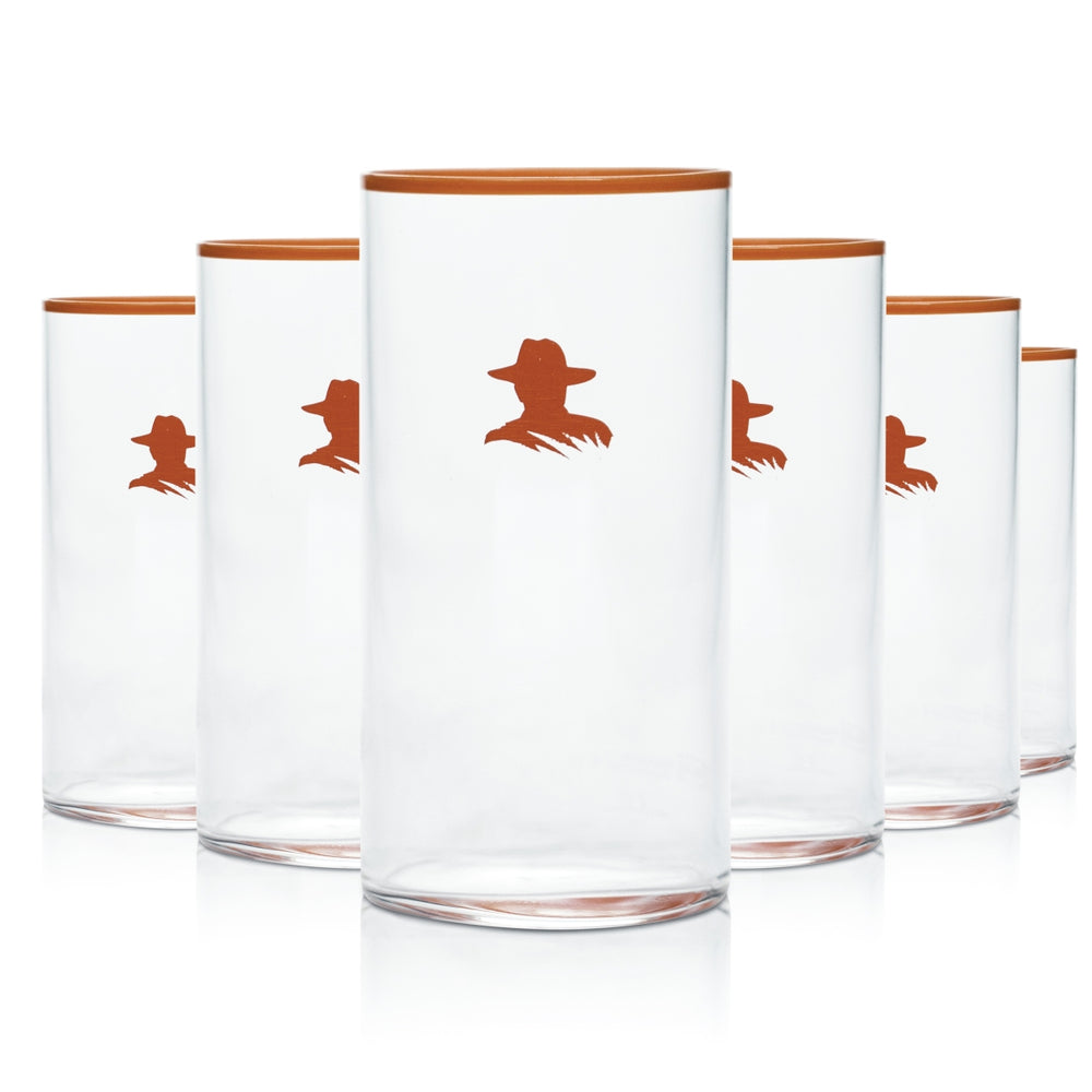 6x Don Julio Glas Paloma 0,375l Becher Trink Gläser Longdrink Cocktail Aperitif