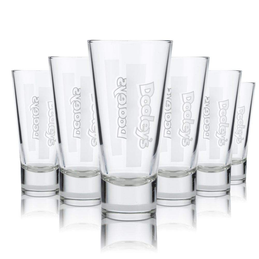 6x Dooleys Glas 0,318l Longdrinkglas Tumbler Latte Macchiato Gläser Set Gastro