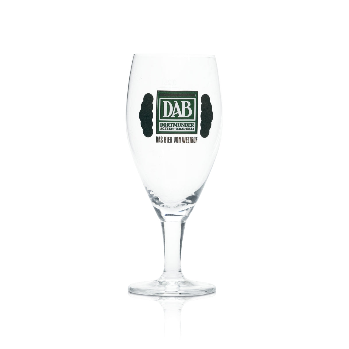 6x Dortmunder Aktien Brauerei Bier Glas 0,25l Tulpe Pokal Gläser Pils Gastro DAB – Ansicht 2
