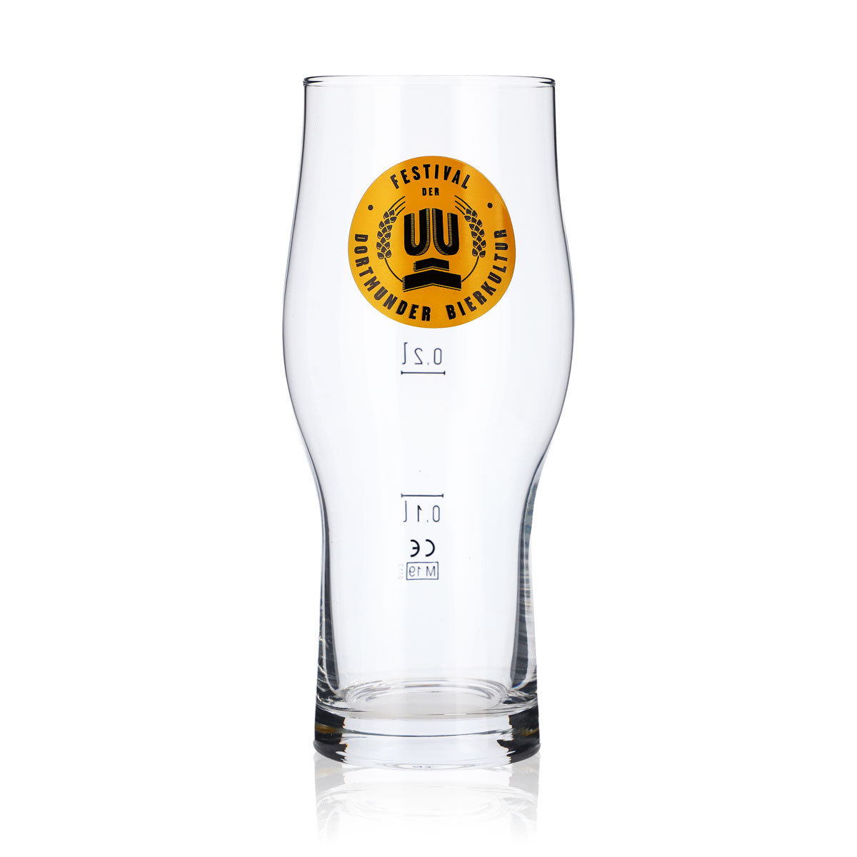 6x Dortmunder Union Bier Glas 0,3l Biergläser Willibecher Bierglas konisch – Ansicht 2