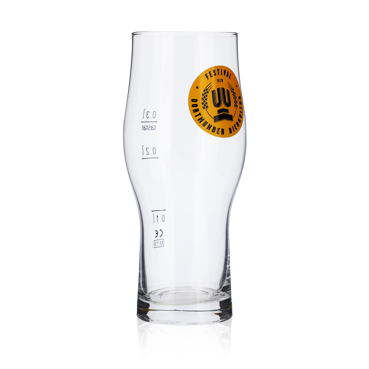 6x Dortmunder Union Bier Glas 0,3l Biergläser Willibecher Bierglas konisch – Ansicht 3