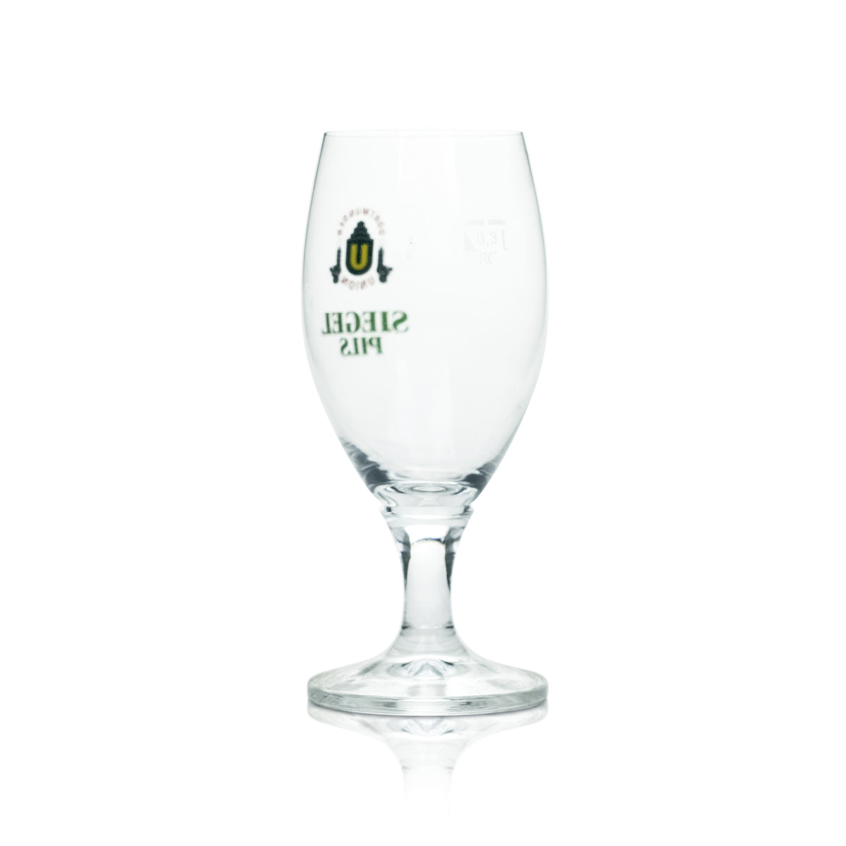 6x Dortmunder Union Glas 0,3l Bier Pokal Tulpe Siegel Pils Brauerei Gastro Eiche – Ansicht 3