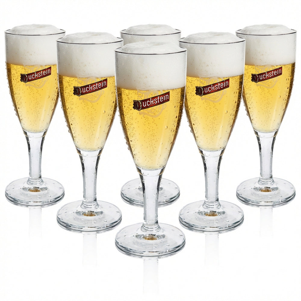 6x Duckstein Bier Glas 0,3l Sommelier Glas