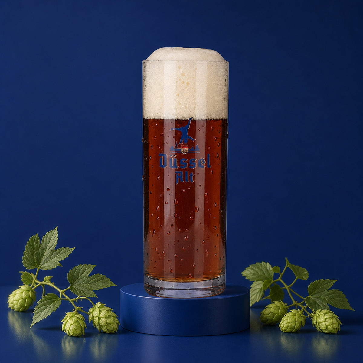 6x Düssel Alt Glas 0,4l Altbier Stange Becherglas Kölsch Gläser Set Brauerei