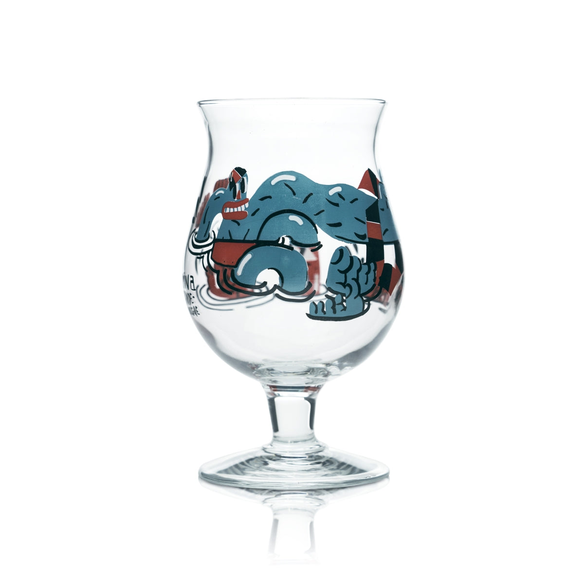 6x Duvel Bier Glas 0,5l Tulpe Kelch Pokal Design Gläser Nina Gastro Sammler Bar – Ansicht 3