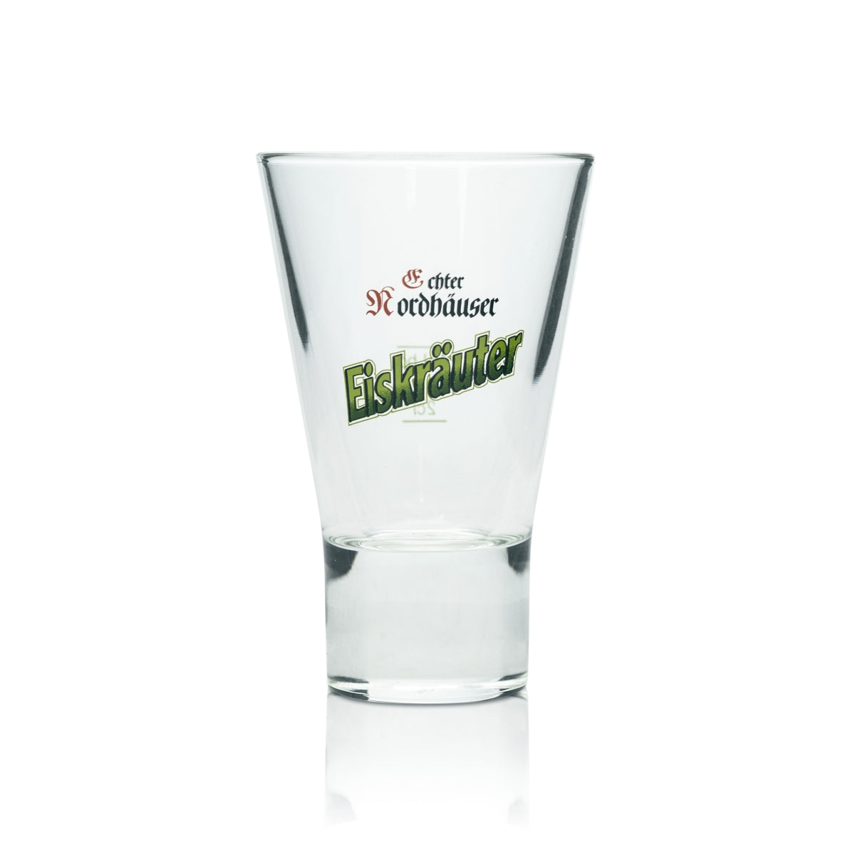 6x Echter Nordhäuser Korn Glas 4cl Eiskräuter Kurze Schnaps Gläser Stamper Shot – Ansicht 2