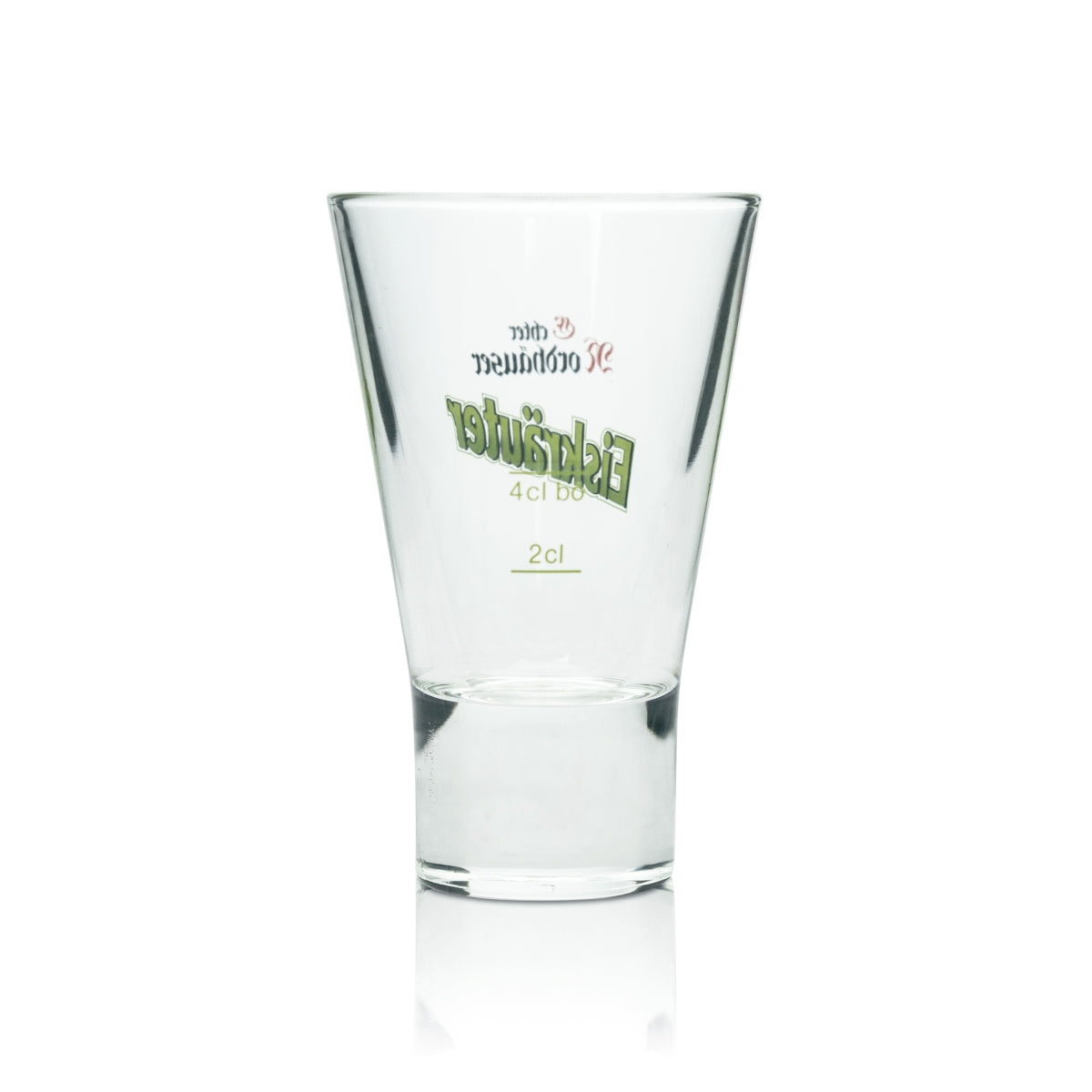 6x Echter Nordhäuser Korn Glas 4cl Eiskräuter Kurze Schnaps Gläser Stamper Shot – Ansicht 3