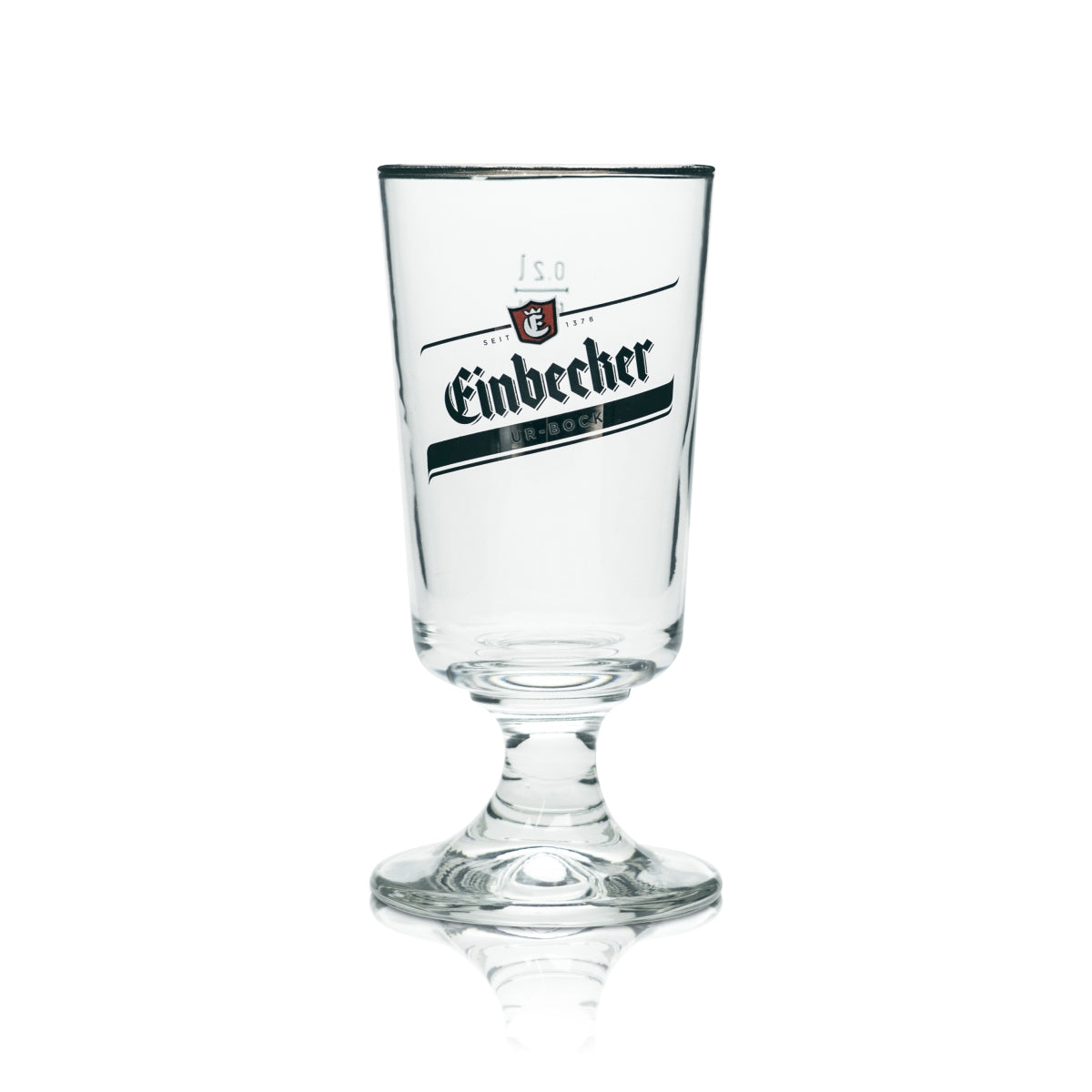6x Einbecker Bier Glas 0,2l Pokal Tulpe Brauerstutzen Urbock Gläser Gastro Bar – Ansicht 2