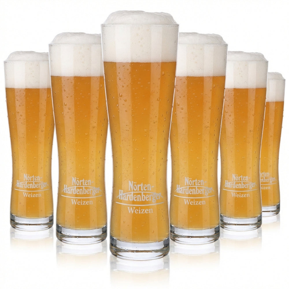 6x Einbecker Bier Glas 0,5l Weißbierglas Nörten-Hardenberger Toronto