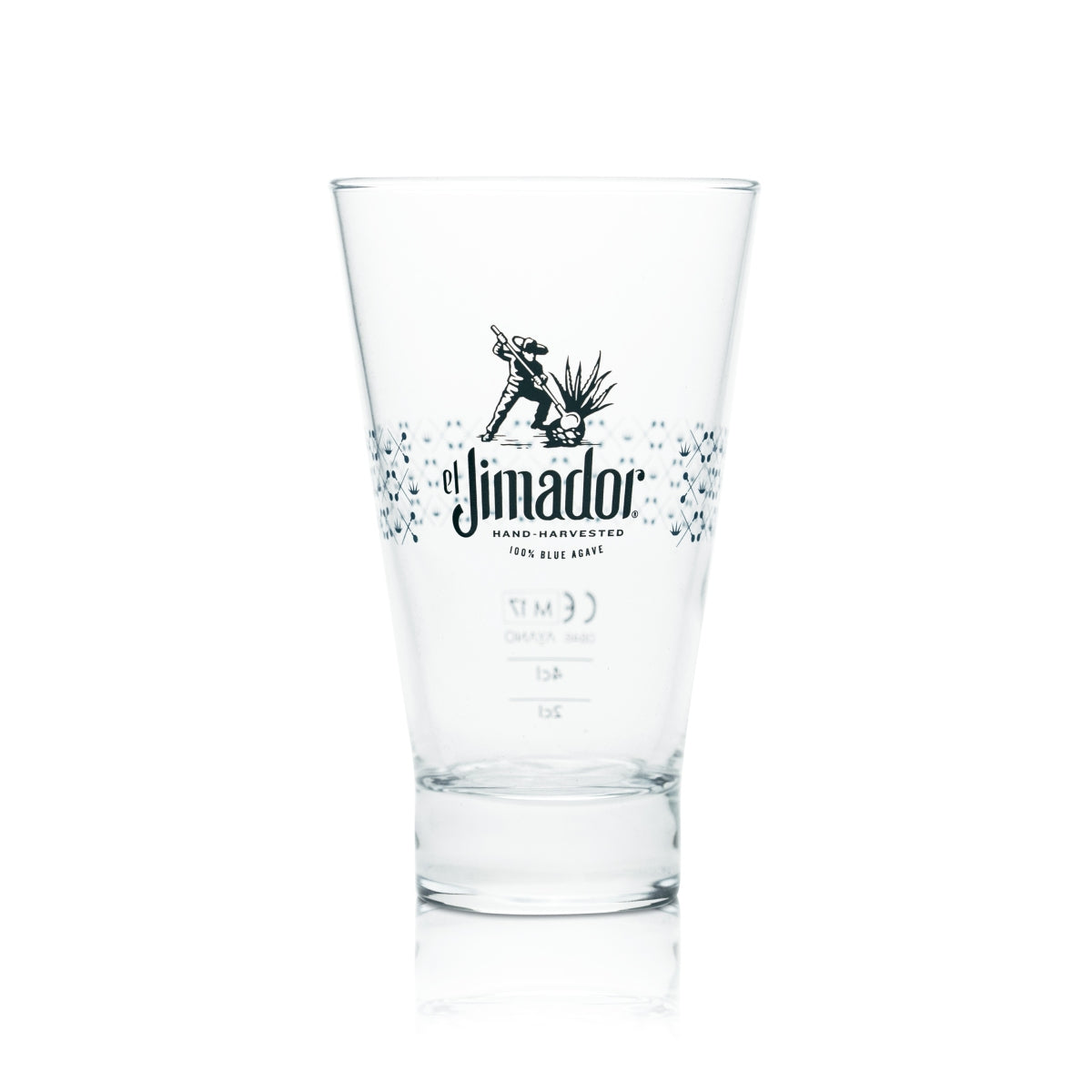 6x El Jimador Glas 0,35l Longdrink Cocktail Aperitif Gläser Tequila Blanco Meska – Ansicht 2