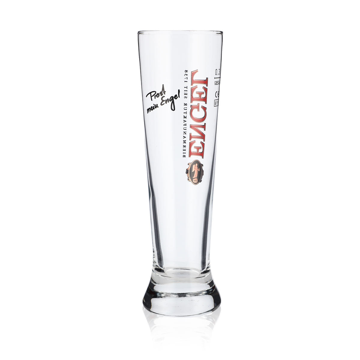 6x Engel Bier Bierglas Weizenbierglas 0,3l Biergläser Prost mein Engel – Ansicht 5