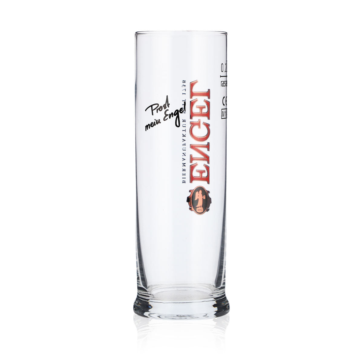 6x Engel Glas 0,2l Bierglas Clubbecher Willi Becher Gläser Set Brauerei Gastro – Ansicht 4
