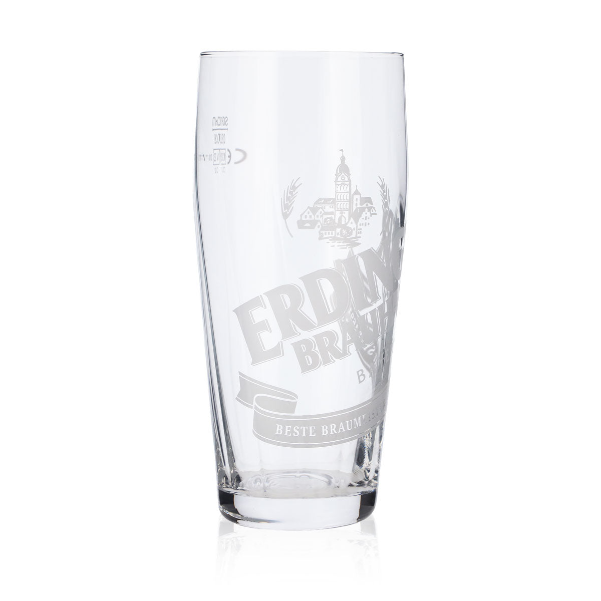6x Erdinger Glas 0,3l Brauhaus Bier Willibecher Becher Gläser Bierglas Weissbräu – Ansicht 4